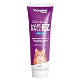 Vetoquinol Hairball-EZ – Veterinary Health Product – Helps Minimize Hairballs in Cats (Tuna)