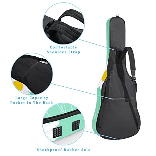 Housse de protection en éponge épaisse imperméable pour guitare acoustique électrique basse classique, Multicolore 08… - Les Beatles, Paul McCartney, John Lennon, RIngo Starr, George Harrison Housse de protection en éponge épaisse imperméable pour guitare acoustique électrique basse classique, Multicolore 08… – Image 4