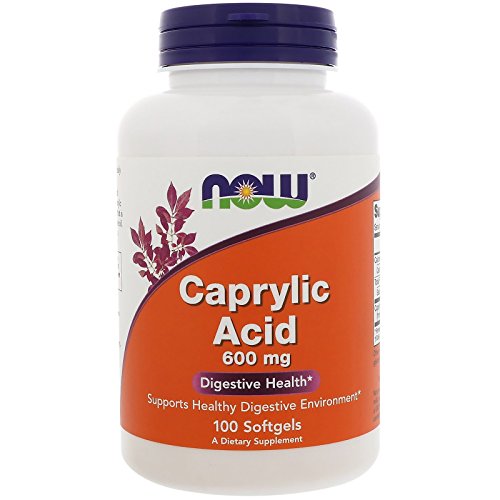 Now Foods, Caprylic Acid, 600 mg 100 Softgels