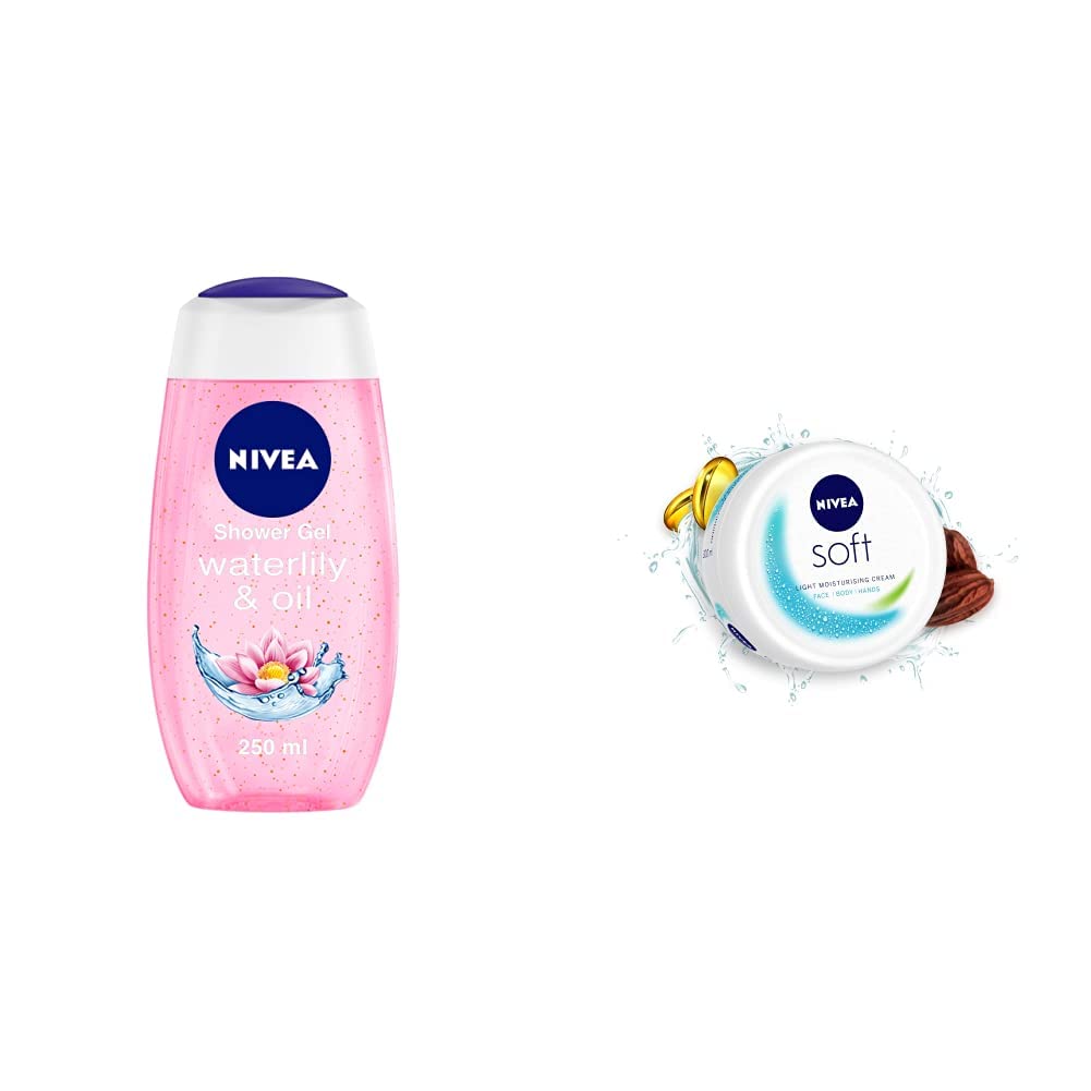 Buy NIVEA Shower Gel, Water Lily & Oil Body Wash, Women, 250ml And