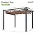 Aoxun 10'x12' Outdoor Pergola, Upgraded Canopy with Adjustable Roof, Metal Patio Pergola with Brown Shade Cover for Backyard, Garden and Deck