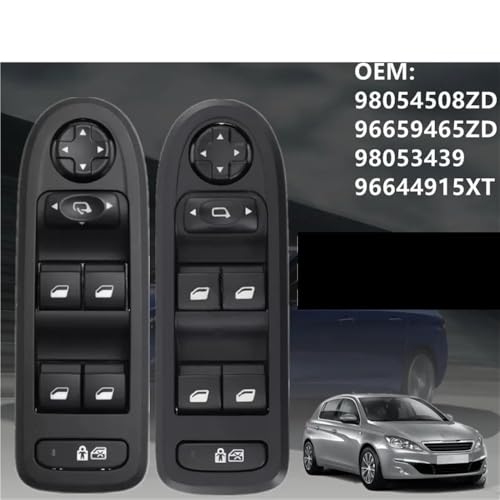 Bouton lève-vitre C5 96659465ZD commande interrupteur auto - 3
