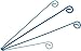 Stylette, Blue, Sterile, PK20