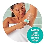 INTUITION Schick Refill, Razors for Women Sensitive Skin | Intuition Razor Blades Refill with Organic Aloe, Razor Refills , 6 Count (Pack of 1) - Image 2
