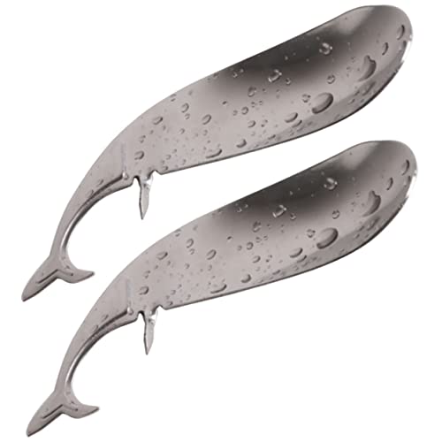 MAGICLULU 1 Juego Cuchara De Maracuyá Manzana Pelador De Ojos Tomate Abridor De Maracuyá Arándanos Taladro De Frutas Melón Cortadores Durazno Exprimidor Piña Silver Acero Inoxidable 2 Piezas
