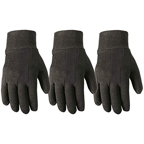 Wells Lamont 3-Pack Men's Jersey Knit General Purpose Work Gloves, Large