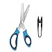 Forbici triangolari con clip, Accessori di abbigliamento Attrezzi per abbigliamento forbici dentate per tessuti di carta decorativi, foderate scatole di apertura, 5 mm