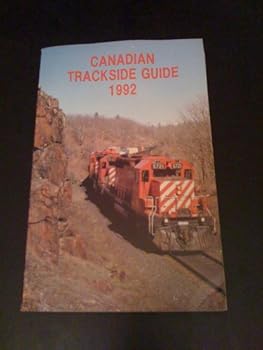 Paperback Canadian Trackside Guide 1992 Book