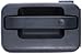 Dorman 91000 Rear Driver Side Exterior Door Handle Compatible with Select Ford / Lincoln Models, Textured Black