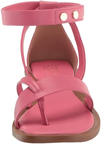 Franco Sarto Womens Parker Ankle Strap Sandal Peony Pink Leather 10 M | Image 1