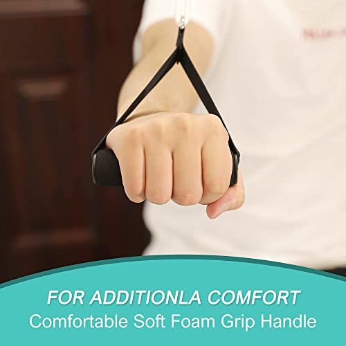 Fanwer Shoulder Pulley, Over The Door Exercise Pulley For Rotator Cuff Recovery, Arm Rehabilitation Over Head Pulley System, Increase Mobility │ Flexibility Stretching │ Range Of Motion… #TOP4