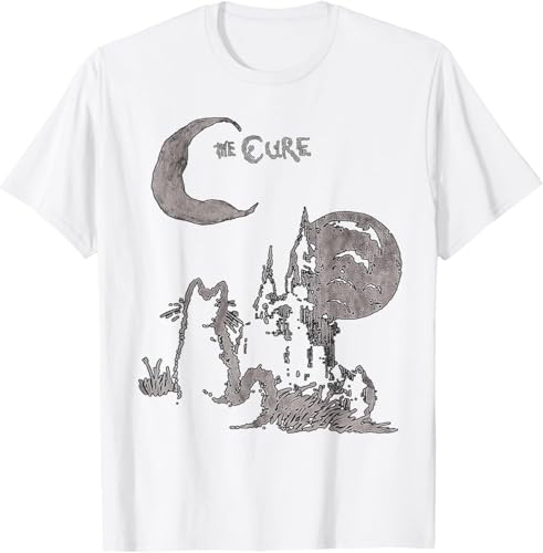 iNexTone Cat Moon T-Shirt (5XL,White)