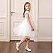 Imagen de DREAM PAIRS Kids Zapatos Planos Chica Bailarinas Mary Jane con Correa Princesa Zapatos Escolares Niña