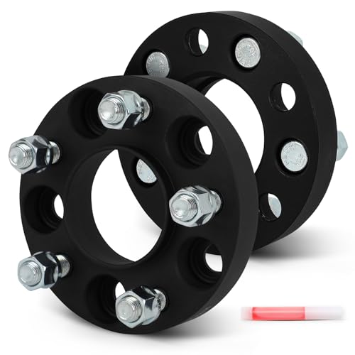 SCITOO 2Pcs 5x115 Wheel Spacers 1 inch Bore 71.5mm Studs 14x1.5 5 Lug Wheel Spacers Fit for Dodge Charger 2006-2022,for Dodge Challenger 2008-2022 by SCITOO - Used condition - US$30.85
