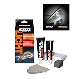 QUIXX Scheinwerfer Restaurations Set Aufbereitungs-Kit, zur Entfernung von Vergilbungen und Kratzern an Scheinwerfern, 50g