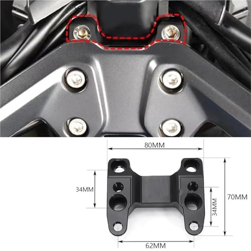 Abrazadera elevadora de manillar T-MAX 560 que reduce la fatiga en ruta 6