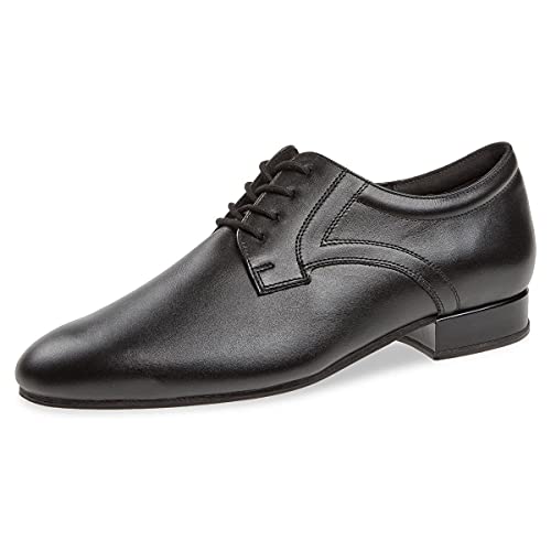 Diamant Herren Tanzschuhe 085-025-028-V - Leder Schwarz - Weit - 2 cm Standard-Absatz - Größe: UK 9