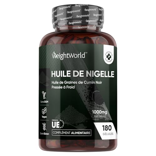 Huile de Nigelle 1000mg - 180 Gélules