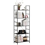 【Kits anti-basculement et montage facile】La belle bibliothèque est livrée avec un outil anti-basculement, veuillez monter cet outil au mur pour une meilleure stabilité et moins de blessures inattendues. Vous pouvez facilement terminer l'installation de la bibliothèque avec 5 étagères selon la vidéo d'installation que nous fournissons. Rapide et facile à assembler pour que vous puissiez immédiatement profiter du confort de votre nouvelle bibliothèque.