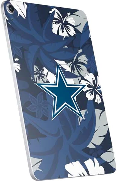 Skinit Decal Tablet Skin Compatible with iPad 11th Gen (2025) - Officially Licensed NFL Dallas Cowboys Tropical Print Design