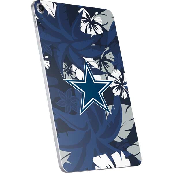 Skinit Decal Tablet Skin Compatible with iPad 11th Gen (2025) - Officially Licensed NFL Dallas Cowboys Tropical Print Design