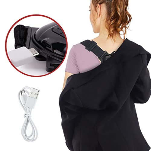 Kjhd Smart Posture Corrector Strap Adjustable Corrector Back Waist Support Spine Brace Belt Postural Trainer (Color : Black, Size : 110 * 80 * 15Mm) #TOP7