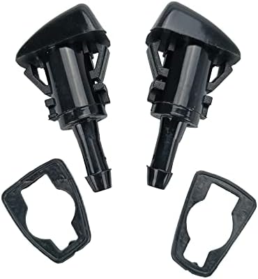 WayJun 55077460AA 5303833AA Windshield Water Jet Washer Nozzle fits Chrysler Aspen Dodge Durango (Set of 2)