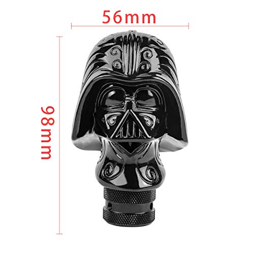 Darth Vader Head Stick Shift D1 Shifter Knob Car Accessories Gear Lever Knobs (Black) #TOP1