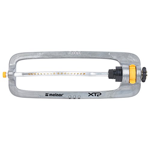 Melnor XT Metal Turbo Oscillating Sprinkler; Waters up to 4000 sq. ft., Model:XT360M