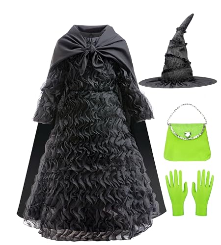 Bvthiynu Girls Witch Costume