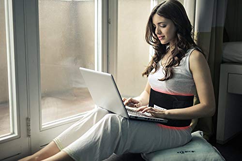 Dgyao Red & Infrared Light Therapy Belt For Pain Relief Flexible Wearable Wrap Deep Therapy Pad With Timer For Back Shoulder Joints Muscle Pain Relief Device #TOP6