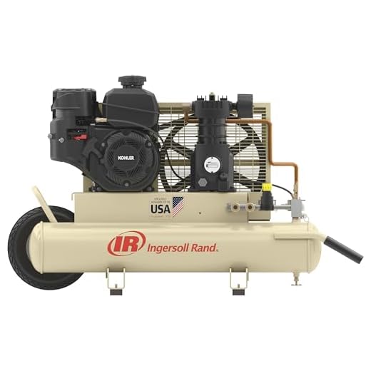 Ingersoll Rand 5.5hp Gas Wheelbarrow Compressor