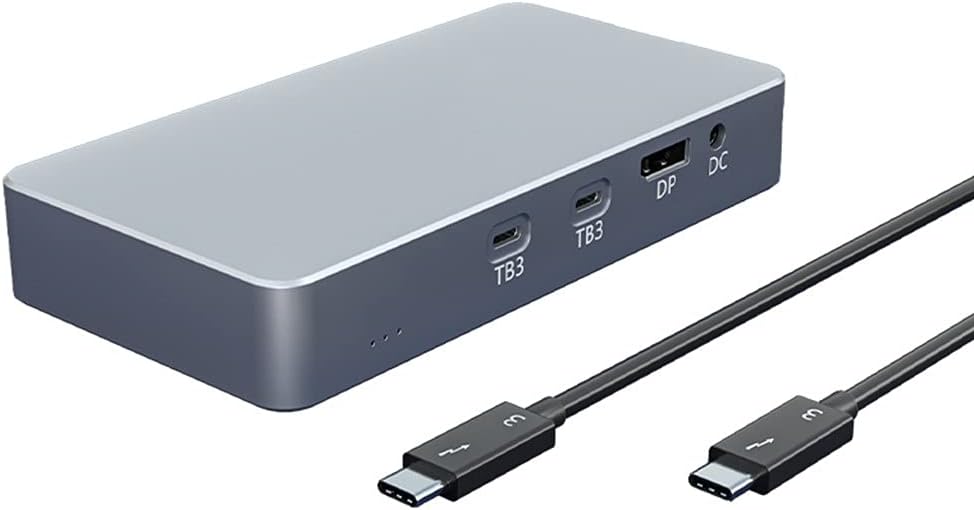 M.2 Dual-Disk NVME HDD Enclosure 3 Docking Station Type C to USB 3.0 Hard Disk Box (Color : Dual-Disk)