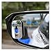 2PCSBlind Spot Mirror 360 Degree Adjustable Rearview Convex Mirror Car Reverse Wide Angle Parking Rimless(2PCS)