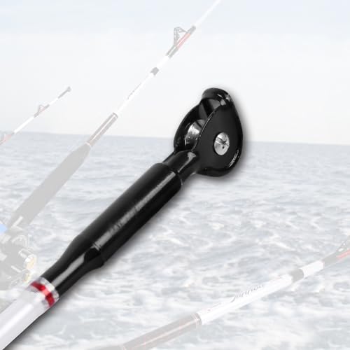 Fiblink Caña de Pescar Trolling Carbono 5'6" Pesada Acción Rápida (2 Piezas) miniatura 5
