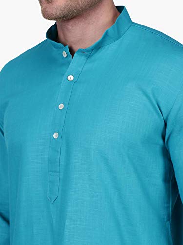 Image of Rajubhai Hargovindas Men's Premium Cotton Solid Kurta