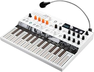 25-key Paraphonic Hybrid Hardware Synth Vocoder with Poly-aftertouch Flat Keyboard Digital Oscillators Modulation Matrix Analog Filters Arpeggiator
