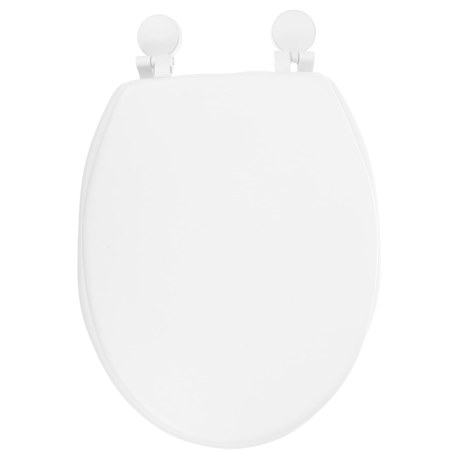 Siège de toilette en mousse blanche pour un confort thermique douillet à la maison