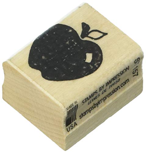 Stamps by Impression Apple Rubber Stamp
