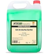 Intercabo - Bidon de 5L de Gel Douche - Gel Bain - Recharge Gel Douche - Amenties Hotel -...