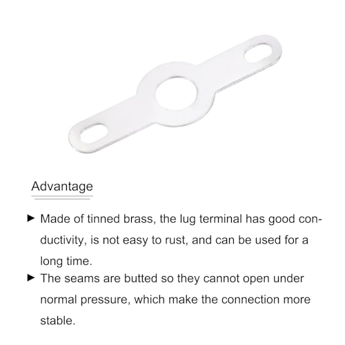 Terminal de anillo Meccanixity de 3.2 mm para soldar cable de alimentación a PCB 4