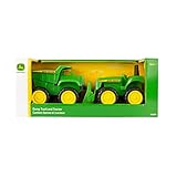 John Deere Toys John Deere Sandkasten Fahrzeug 2 Stück, Truck und Traktor, grün, 18 Monate