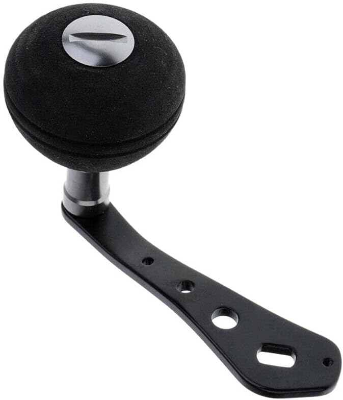 TEAMWILL Aluminum Fishing Reel Handle Knob Crank Handle Drum Trolling Baitcasting Folding