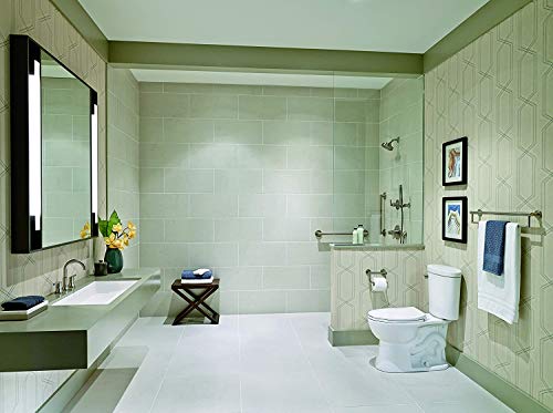 DELTA Faucet 41824-SS Contemporary Decorative Grab Bar, Brilliance Stainless Steel, 24 Inch - Image 4