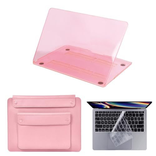 Carcasa MacBook 12 A1534 Rosa Claro de alta resistencia con acabado fino