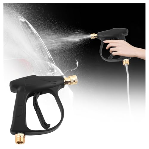 Purthog Car Short Pressure Washer Gun,Portable Car Wash Gun with