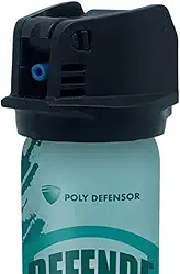 Defesa Pessoal, Verde, Névoa 50g, Alcance 2,5m, Sistema Extratos Vegetais e Óleos Essenciais, 12cm x 4cm