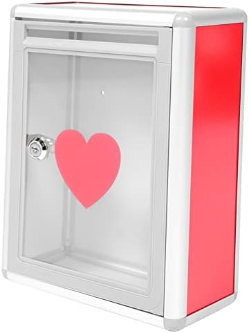Mailbox Raffle Box Amazon.com: STOBOK 1pc Box Donation Box Raffle Boxes for Tickets Indoor ...