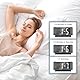 Ankilo Neueste Dualer Projektionswecker,Wecker Digitaler Projektionswecker mit Temperatur & Feuchtigkeit,180° Projekt Uhr, Elektronische Tischuhr,Reisewecker,Digitaluhr für Haus,Schlafzimmer