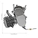 HIFMGHE 2-Stroke Bicycle Engine, 80cc Bike Motor 1.65 Hp Motorized Bicycle Motor with CDI Ignition System/Air-Cooled for 26-28
